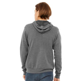 3739 BELLA + CANVAS Sponge Fleece Full-Zip Hoodie Deep Heather