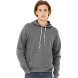 3719 BELLA + CANVAS Sponge Fleece Hoodie Deep Heather