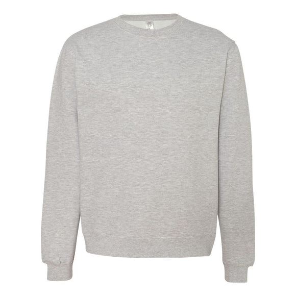 SS3000 Independent Trading Co. Midweight Sweatshirt Grey Heather