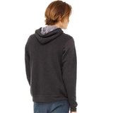 3719 BELLA + CANVAS Sponge Fleece Hoodie Dark Grey Heather