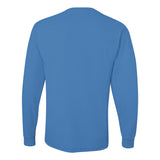 29LSR JERZEES Dri-Power® Long Sleeve 50/50 T-Shirt Columbia Blue