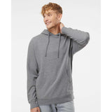 SS4500 Independent Trading Co. Midweight Hooded Sweatshirt Gunmetal Heather