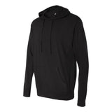 SS150J Independent Trading Co. Lightweight Hooded Pullover T-Shirt Black