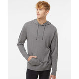 SS150J Independent Trading Co. Lightweight Hooded Pullover T-Shirt Gunmetal Heather