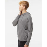 SS150J Independent Trading Co. Lightweight Hooded Pullover T-Shirt Gunmetal Heather