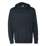 SS150J Independent Trading Co. Lightweight Hooded Pullover T-Shirt Classic Navy Heather