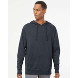 SS150J Independent Trading Co. Lightweight Hooded Pullover T-Shirt Classic Navy Heather