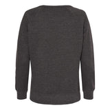 SS240 Independent Trading Co. Juniors’ Heavenly Fleece Lightweight Sweatshirt Charcoal Heather