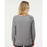 SS240 Independent Trading Co. Juniors’ Heavenly Fleece Lightweight Sweatshirt Gunmetal Heather