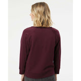 SS240 Independent Trading Co. Juniors’ Heavenly Fleece Lightweight Sweatshirt Light Blackberry