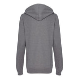 SS650 Independent Trading Co. Juniors’ Heavenly Fleece Lightweight Hooded Sweatshirt Gunmetal Heather