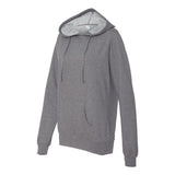 SS650 Independent Trading Co. Juniors’ Heavenly Fleece Lightweight Hooded Sweatshirt Gunmetal Heather