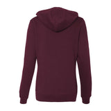 SS650 Independent Trading Co. Juniors’ Heavenly Fleece Lightweight Hooded Sweatshirt Light Blackberry