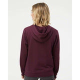 SS650 Independent Trading Co. Juniors’ Heavenly Fleece Lightweight Hooded Sweatshirt Light Blackberry