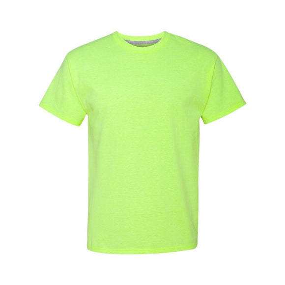 4200 Hanes X-Temp® Performance T-Shirt Neon Lemon Heather