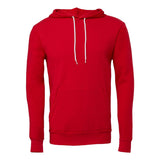 3719 BELLA + CANVAS Sponge Fleece Hoodie Red