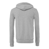 3739 BELLA + CANVAS Sponge Fleece Full-Zip Hoodie Athletic Heather