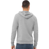 3739 BELLA + CANVAS Sponge Fleece Full-Zip Hoodie Athletic Heather