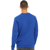 3901 BELLA + CANVAS Sponge Fleece Raglan Crewneck Sweatshirt True Royal