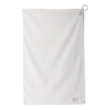 C1518MGH Carmel Towel Company Microfiber Golf Towel White