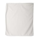 C1118M Carmel Towel Company Microfiber Rally Towel White