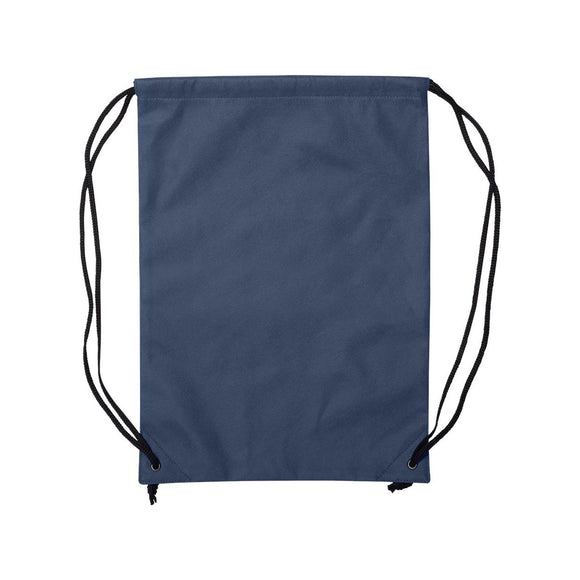 A136 Liberty Bags Non-Woven Drawstring Backpack Navy