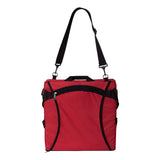 FT006 Liberty Bags Folding Stadium Seat Red