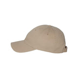 VC350 Valucap Bio-Washed Chino Twill Cap Khaki