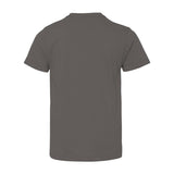 6101 LAT Youth Fine Jersey Tee Charcoal