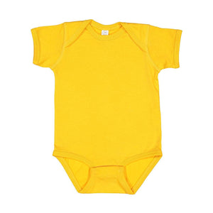 4424 Rabbit Skins Infant Fine Jersey Bodysuit Gold