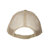 S102 Valucap Sandwich Trucker Cap Brown/ Khaki