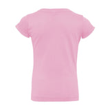 3316 Rabbit Skins Toddler Girls Fine Jersey Tee Pink