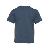 29BR JERZEES Dri-Power® Youth 50/50 T-Shirt Vintage Heather Blue