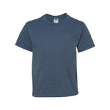 29BR JERZEES Dri-Power® Youth 50/50 T-Shirt Vintage Heather Blue