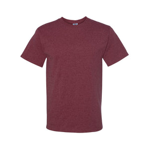 29MR JERZEES Dri-Power® 50/50 T-Shirt Vintage Heather Maroon