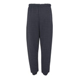 4850MR JERZEES Super Sweats NuBlend® Sweatpants with Pockets Black Heather