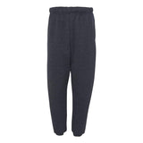 4850MR JERZEES Super Sweats NuBlend® Sweatpants with Pockets Black Heather