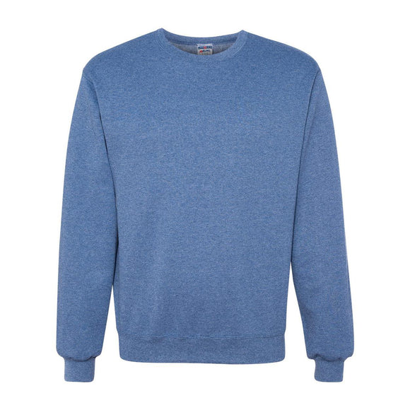 562MR JERZEES NuBlend® Crewneck Sweatshirt Vintage Heather Blue