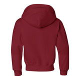 996YR JERZEES NuBlend® Youth Hooded Sweatshirt Crimson