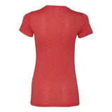 6004 BELLA + CANVAS Women's Slim Fit Tee Heather Red