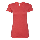 6004 BELLA + CANVAS Women's Slim Fit Tee Heather Red