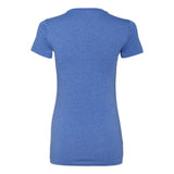 6004 BELLA + CANVAS Women's Slim Fit Tee Heather True Royal