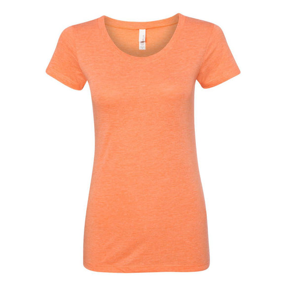 8413 BELLA + CANVAS Women's Triblend Tee Orange Triblend