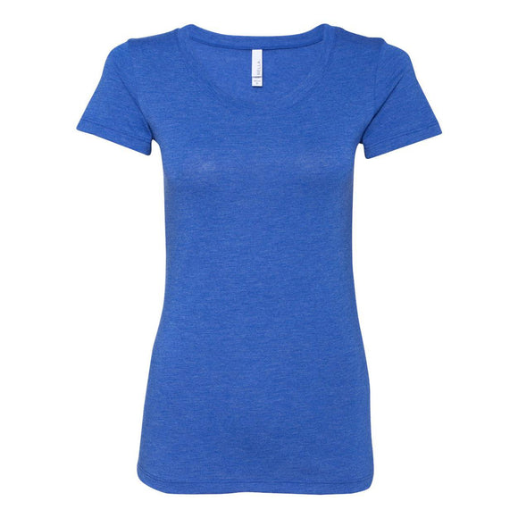 8413 BELLA + CANVAS Women's Triblend Tee True Royal Triblend