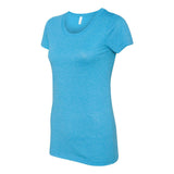 8413 BELLA + CANVAS Women's Triblend Tee Aqua Triblend