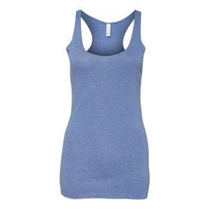 8430 BELLA + CANVAS Women's Triblend Racerback Tank Blue Triblend