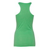 8430 BELLA + CANVAS Women's Triblend Racerback Tank Green Triblend