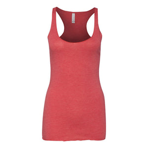 8430 BELLA + CANVAS Women's Triblend Racerback Tank Red Triblend