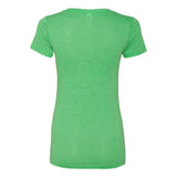 8435 BELLA + CANVAS Women’s Triblend Deep V-Neck Tee Green Triblend