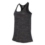 8800 BELLA + CANVAS Women's Flowy Racerback Tank Black Marble